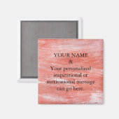 カスタムパープルグリッター マグネット (正面/裏面)