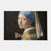 カスタムパールをテーマにしたパーティー ドアマット (正面)