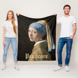 カスタムパールをテーマにしたパーティー フリースブランケット