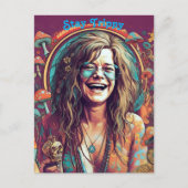 カスタムヒッパイボホステイトリップ(幻覚体験)のようなビーブパーソナライズ ポストカード (正面)