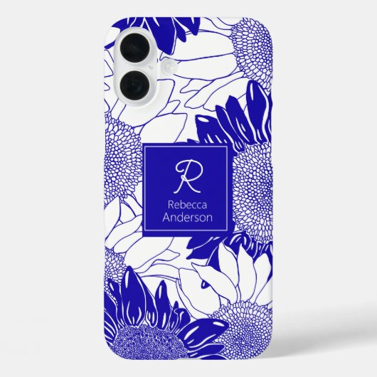 カスタムヒマワリ Case-Mate iPhoneケース (裏面)