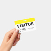 カスタムビジターIDバッジ バッジ (Handheld)