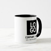 カスタムビジネスのプロモロパーソナライズされたゴ マグカップ (正面右)