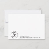 カスタムビジネスのロエレガントゴ サンキューカード (正面)