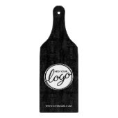 カスタムビジネスのロゴとカスタム文字 カッティングボード (正面)