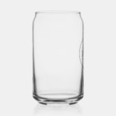 カスタムビジネスのロゴとカスタム文字 ガラス缶 (右)