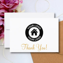 カスタムビジネスのロゴとメッセージ