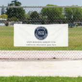 カスタムビジネスのロゴとWebサ企業のイト 横断幕 (インサイチュ)