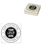 カスタムビジネスのロゴのプロモエレガントート ラバースタンプ (押印)