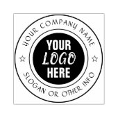 カスタムビジネスのロゴのプロモエレガントート ラバースタンプ (インプリント)