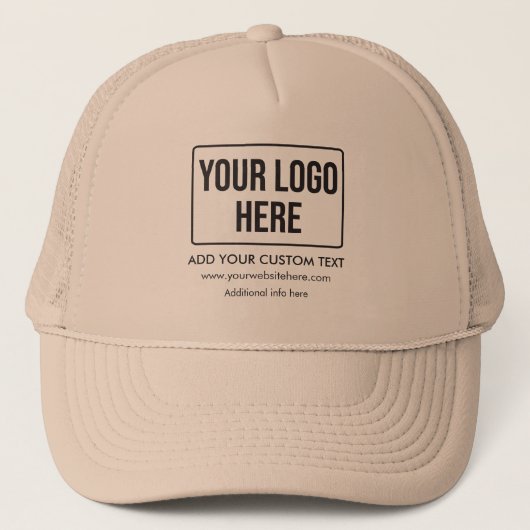 カスタムビジネスのロゴのプロモパーソナライズされたーション キャップ (正面)