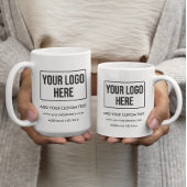 カスタムビジネスのロゴのプロモパーソナライズされたーション コーヒーマグカップ
