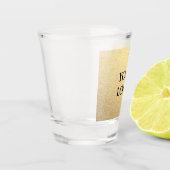 カスタムビジネスのロゴのミニマルなギフトのお気に入り ショットグラス (左)