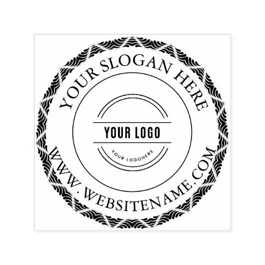 カスタムビジネスのロゴの自動手書きスタンプ セルフインキングスタンプ (デザイン)