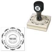 カスタムビジネスのロゴの自動手書きスタンプ ラバースタンプ (押印)