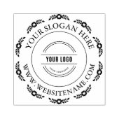 カスタムビジネスのロゴの自動手書きスタンプ ラバースタンプ (インプリント)