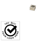 カスタムビジネスのロゴまたはイメージ ラバースタンプ (押印)