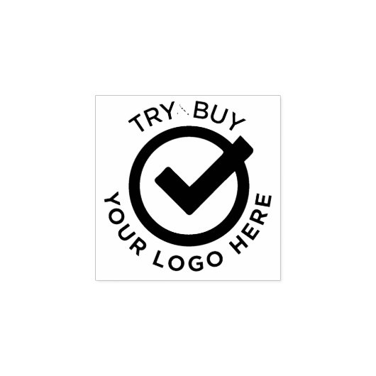 カスタムビジネスのロゴまたはイメージ ラバースタンプ (インプリント)