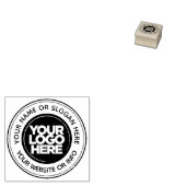 カスタムビジネスのロゴラウンド ラバースタンプ (押印)