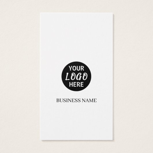 カスタムビジネスのロゴラベルつるラベル (裏面)