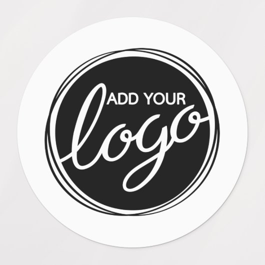 カスタムビジネスのロゴラベル ラベル (デザイン1)