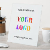 カスタムビジネスオフィスのロゴパーソナライズされた 台座サイン (インサイチュ)