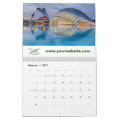 カスタムビジネスカレンダー2024 カレンダー (2月 2027)