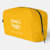 カスタムビジネスクールロゴ可愛いスタイリッシュ濃い黄色 ドップキット (右コーナー)