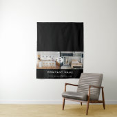 カスタムビジネステーブルランナー実在バナ不動産 タペストリー (インサイチュ)