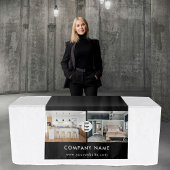 カスタムビジネステーブルランナー実在バナ不動産 タペストリー