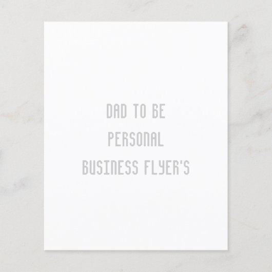 カスタムビジネスフライヤーの チラシ (正面)