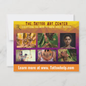 カスタムビジネスフライヤーブランディングテンプレート ノートカード (正面)