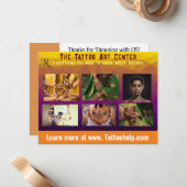 カスタムビジネスフライヤーブランディングテンプレート ノートカード (正面/裏面インサイチュ)