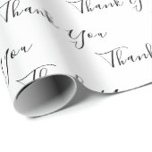 カスタムビジネスロゴありがとうございます ラッピングペーパー (ロールコーナー)