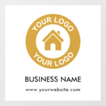 カスタムビジネスロゴとテキスト