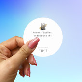 カスタムビジネスロゴと価格 ラウンドシール