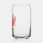 カスタムビジネスロゴのアップロードID621 ガラス缶 (左)