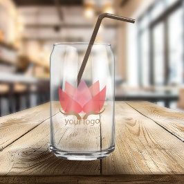 カスタムビジネスロゴのアップロードID621 ガラス缶