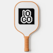 カスタムビジネスロゴのプロモーションTan ピックルボールラケット (正面)