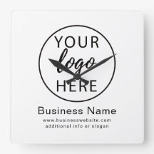 カスタムビジネスロゴの壁時計