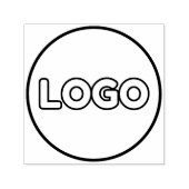 カスタムビジネスロゴをパーソナライズした作業 セルフインキングスタンプ (デザイン)