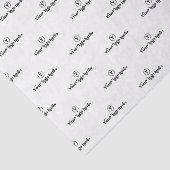 カスタムビジネスロゴシックなギフト/製品パッケージ 薄葉紙 (詳細)