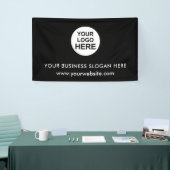 カスタムビジネスロゴスローガンWebサイトプロモーション 横断幕 (トレードショー)