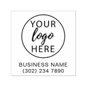 カスタムビジネスロゴセルフインキングラバースタンプ セルフインキングスタンプ (デザイン)