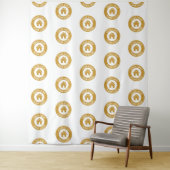 カスタムビジネスロゴパターン法人イベント タペストリー (インサイチュ)