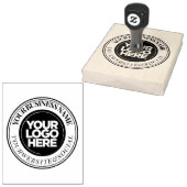 カスタムビジネスロゴ大シッエレガントク ラバースタンプ (押印)