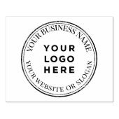 カスタムビジネスロゴ大型ゴム印 ラバースタンプ (インプリント)