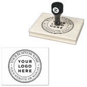 カスタムビジネスロゴ大型ゴム印 ラバースタンプ (押印)