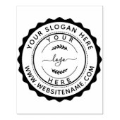 カスタムビジネスロゴ大型ゴム印 ラバースタンプ (インプリント)