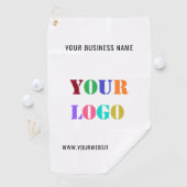 カスタムビジネスロゴ文字ゴルフタオル – あなたの色 ゴルフタオル (インサイチュ)